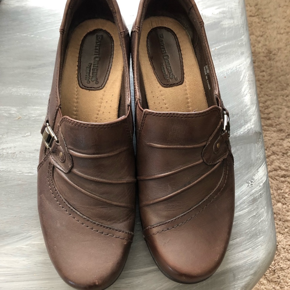 Slide on business loafers